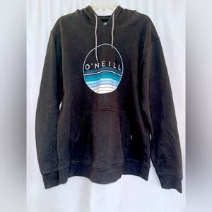 O'Neill Black Hoodie. Size XL. GUC